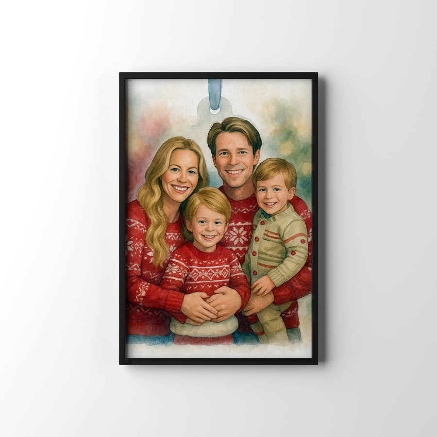 Custom Ornament Portrait