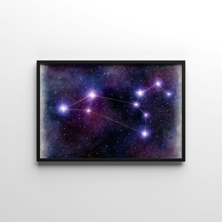 Zodiac Constellation Portrait