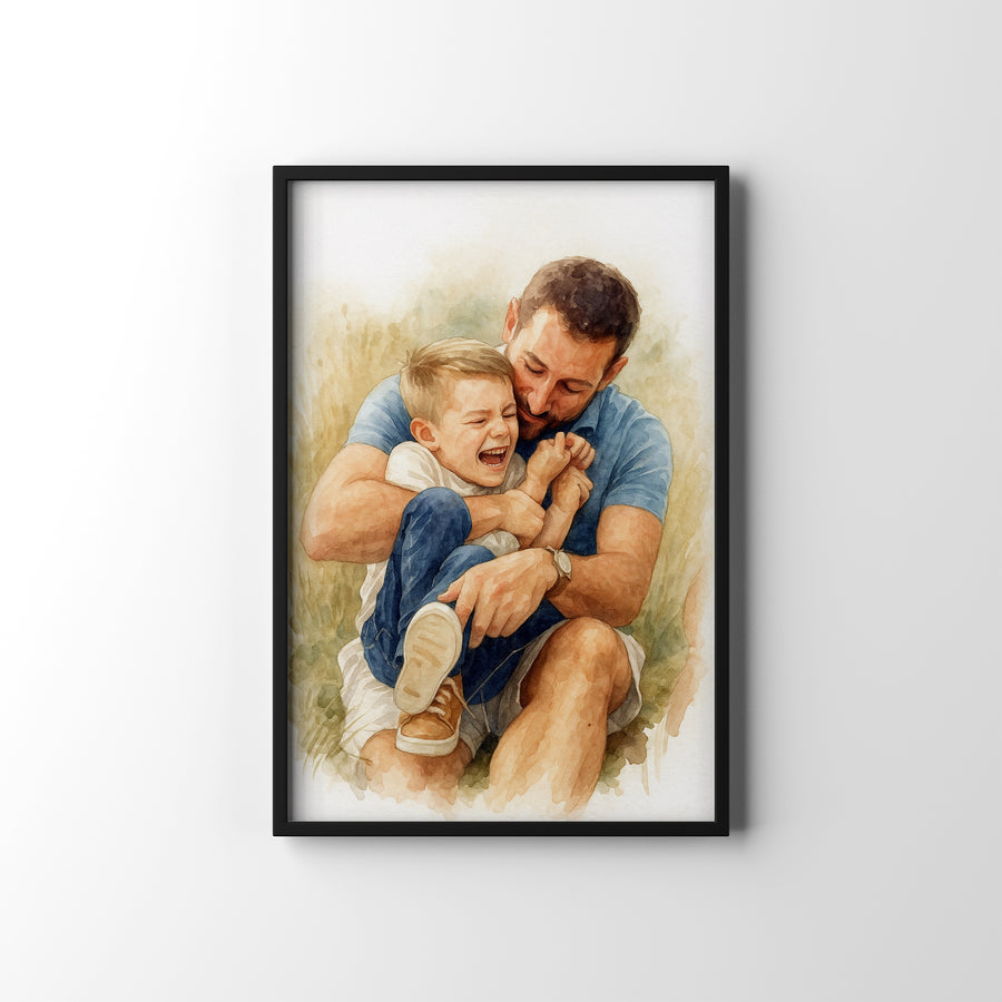 Dad's Big Hug