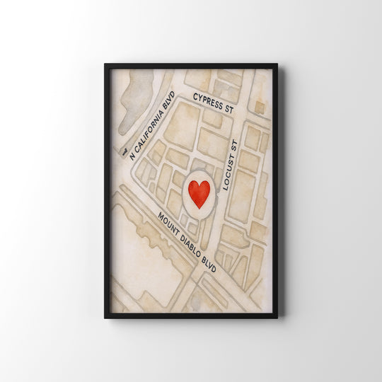 Engagement Location Map