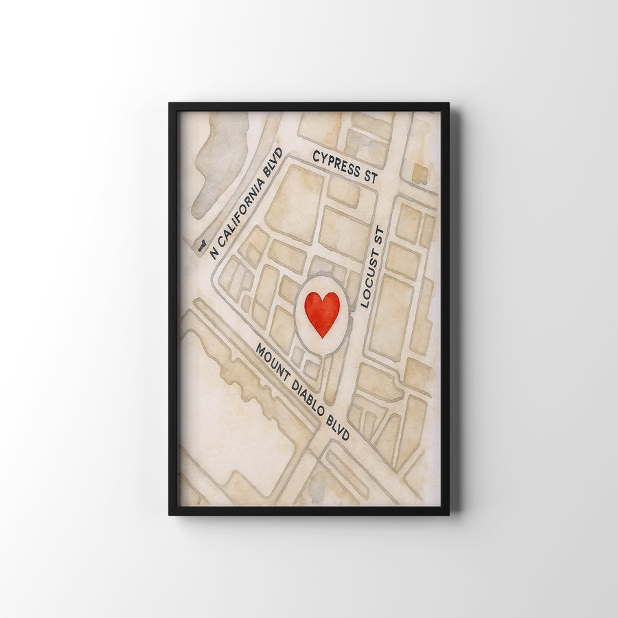 Engagement Location Map