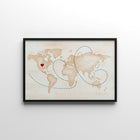 Engagement Location Map