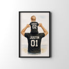 Fathers Day Football Print