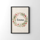 Floral Name Art
