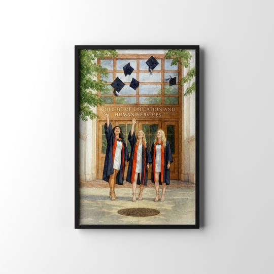 Graduation Watercolour