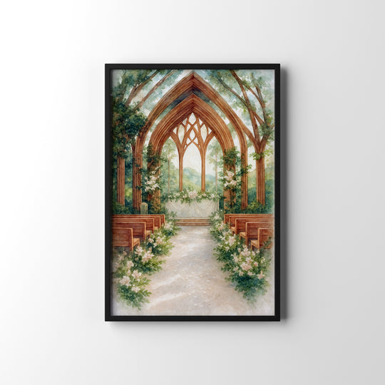 Wedding Venue Illustration